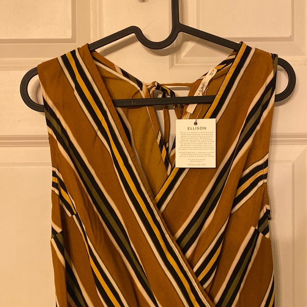 Ellison Women’s Striped Romper - Size: Medium